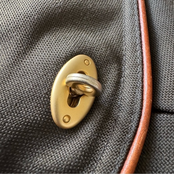 Vintage Eric Javits Brown Tan Tote Bag Rare - Picture 7 of 16